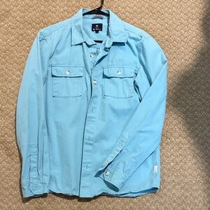 Ben Sherman Light Blue Casual Button Down Shirt